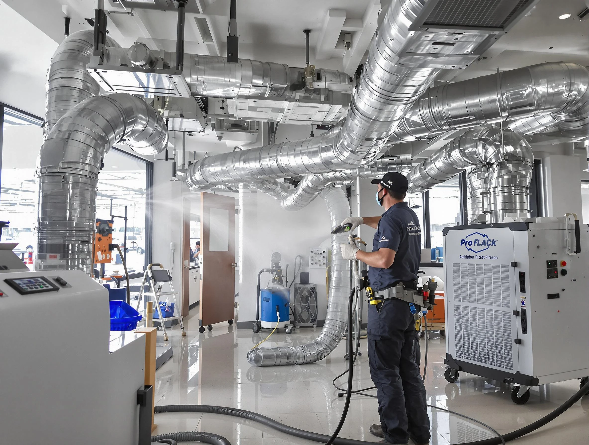 Negative Pressure Air Duct Cleaning in Allison Park