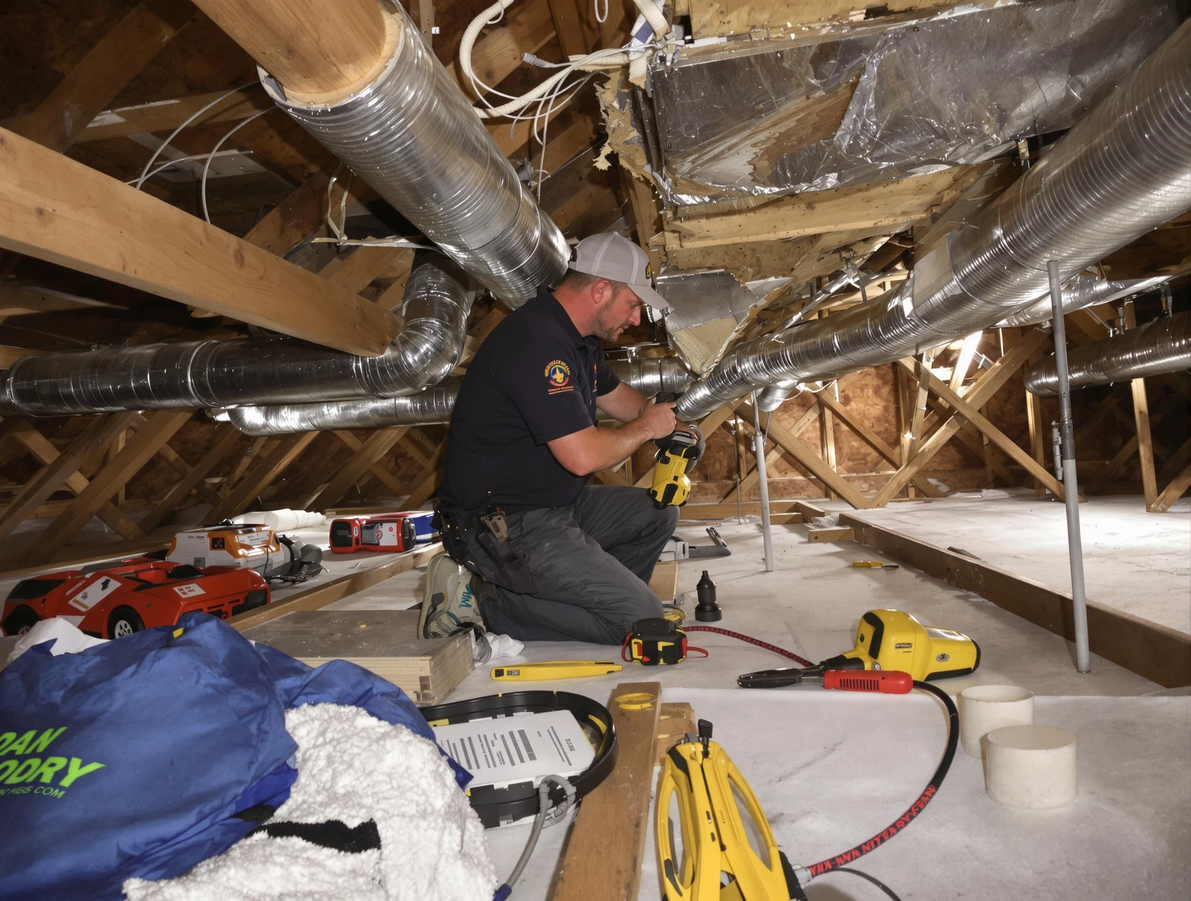 Professional air duct repair by Allison Park Air Duct Cleaning in Allison Park