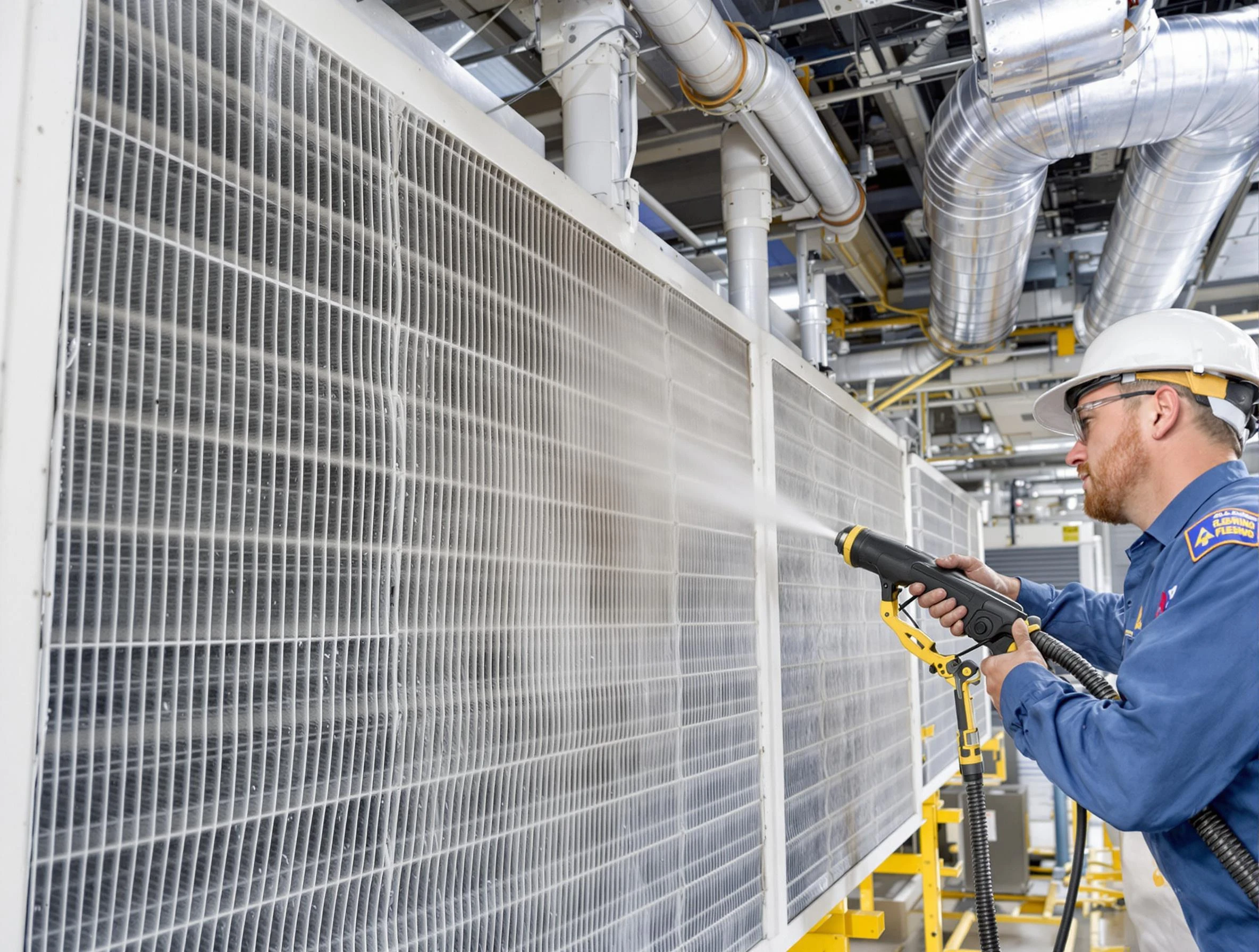 Professional commercial coil cleaning by Allison Park Air Duct Cleaning in Allison Park